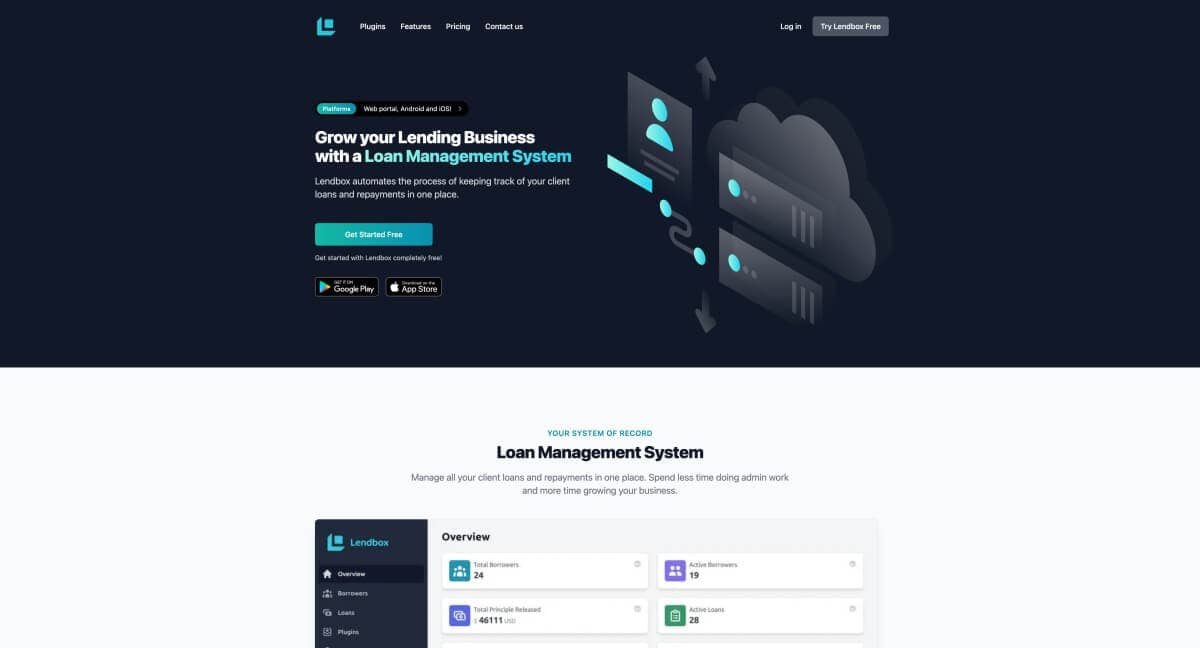 Lendbox screenshot